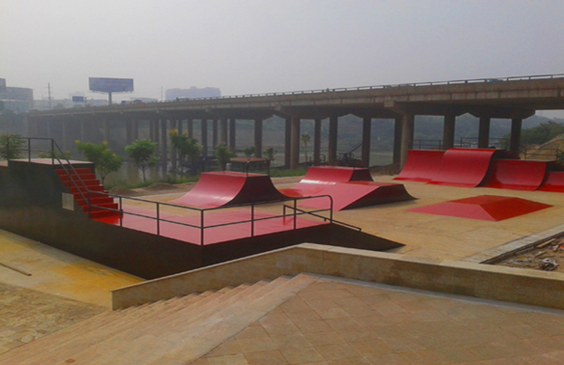 湖南省衡陽市濱江公園極限運動場（      比賽區(qū)）