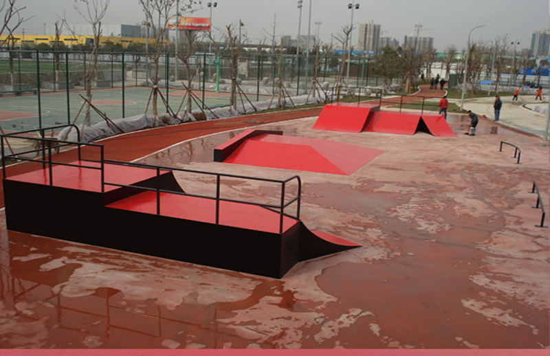 陜西省西安市航天星河公園極限運動場