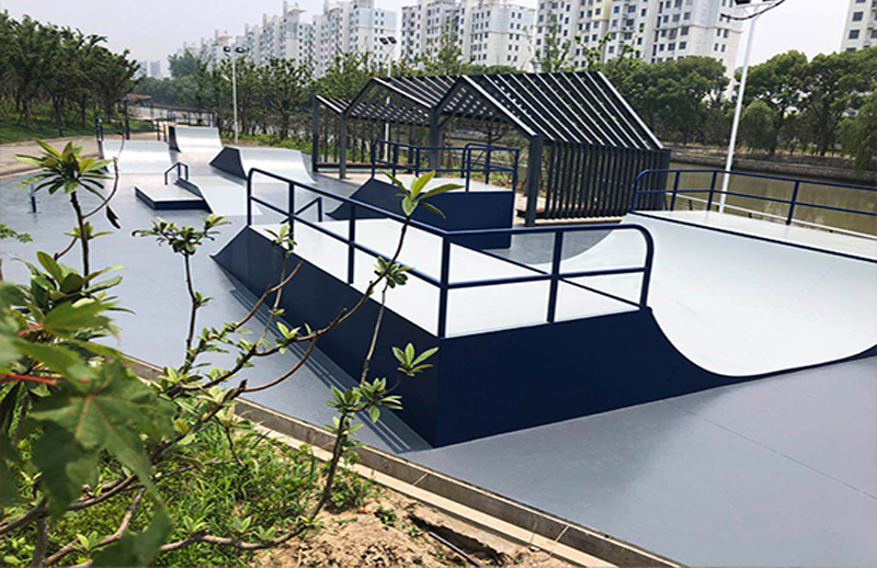 上海市青浦環(huán)城水系景觀工程極限運(yùn)動(dòng)場(chǎng)（二期）