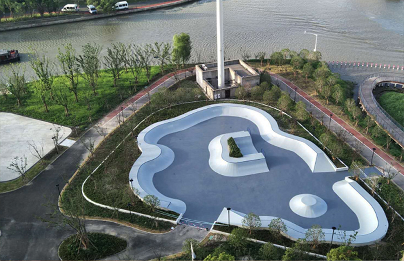上海市青浦環(huán)城水系景觀工程極限運(yùn)動(dòng)場(chǎng)（三期）