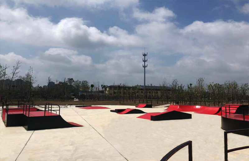 安徽省合肥市肥東體育公園極限運動場(街區(qū))