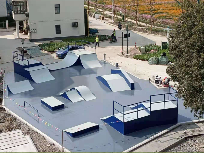 浙江省嘉興市西塘古鎮(zhèn)景區(qū)極限運(yùn)動(dòng)場(chǎng)