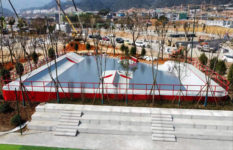 福建省龍巖市數(shù)字產(chǎn)業(yè)園極限運動場