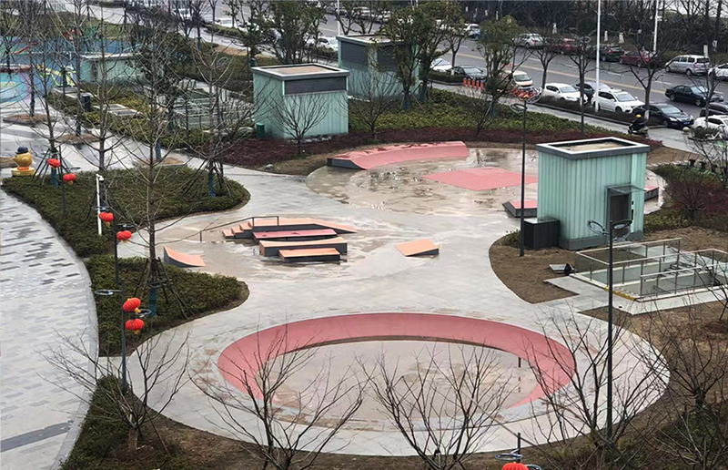 江蘇省南京市仙林大學(xué)城極限運(yùn)動(dòng)場(chǎng)