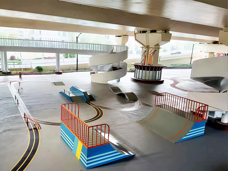 上海市共和新路橋下公園極限運(yùn)動場