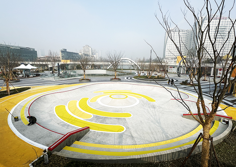 江蘇省南通市體育公園極限運動場