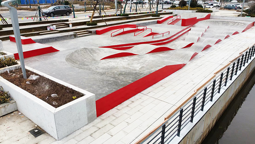 河南省汝州市中央商務(wù)區(qū)極限運動場