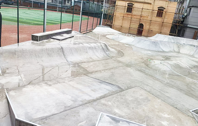 江西省九江市大中路文化街區(qū)極限運動場