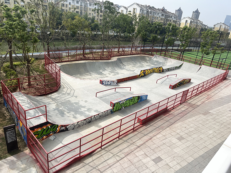 浙江省嘉興市萬朵城體育公園極限運(yùn)動(dòng)場(chǎng)