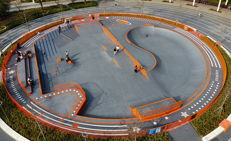 江蘇省蘇州市門(mén)戶(hù)公園極限運(yùn)動(dòng)場(chǎng)